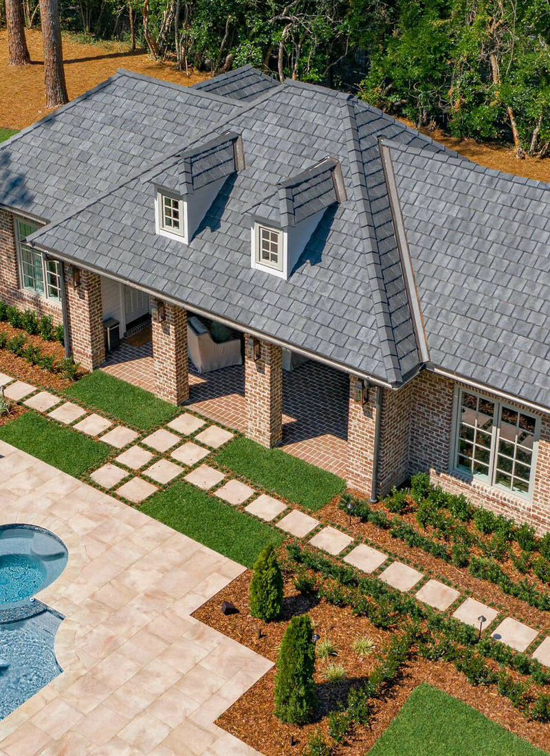 Synthetic Slate Roof Tiles - Composite Faux Slate Roofing Shingles Cost ...