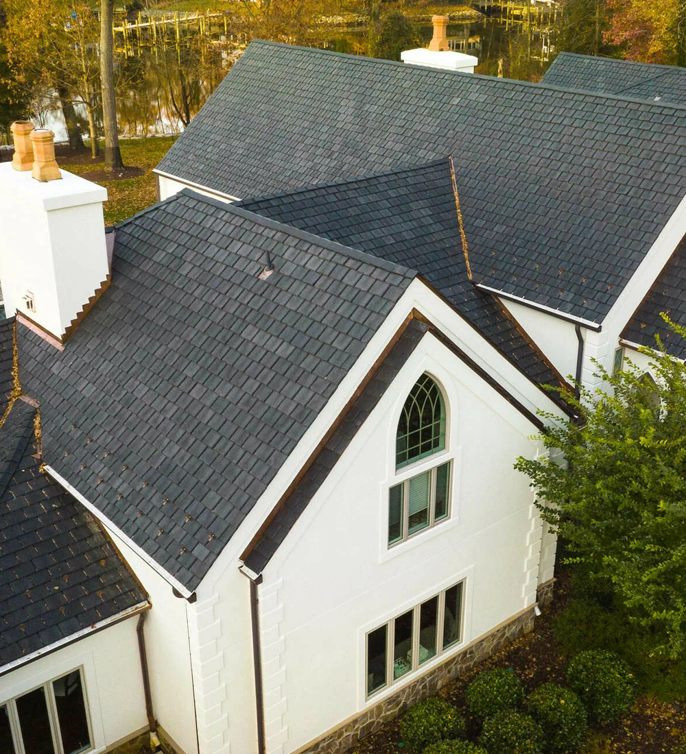 Synthetic Slate Roof Tiles - Composite Faux Slate Roofing Shingles Cost ...